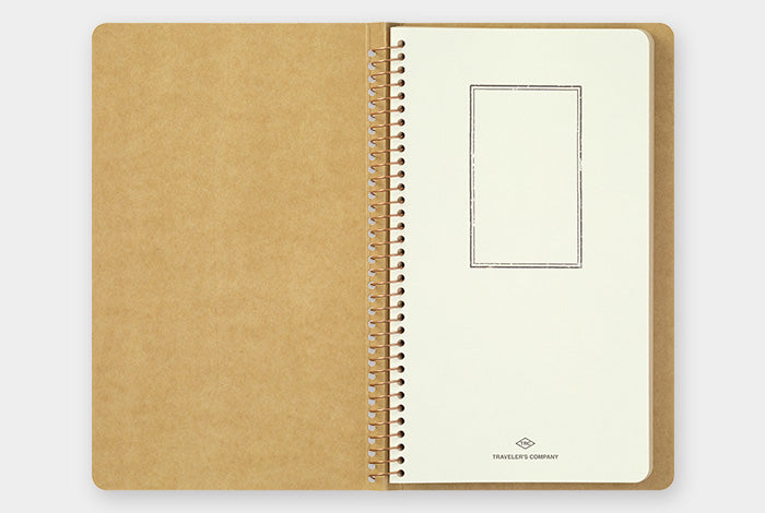 Traveler's Company Notizbuch TRC SPIRAL RING NOTEBOOK A5 Slim DW Kraft bei Nauli and Stories