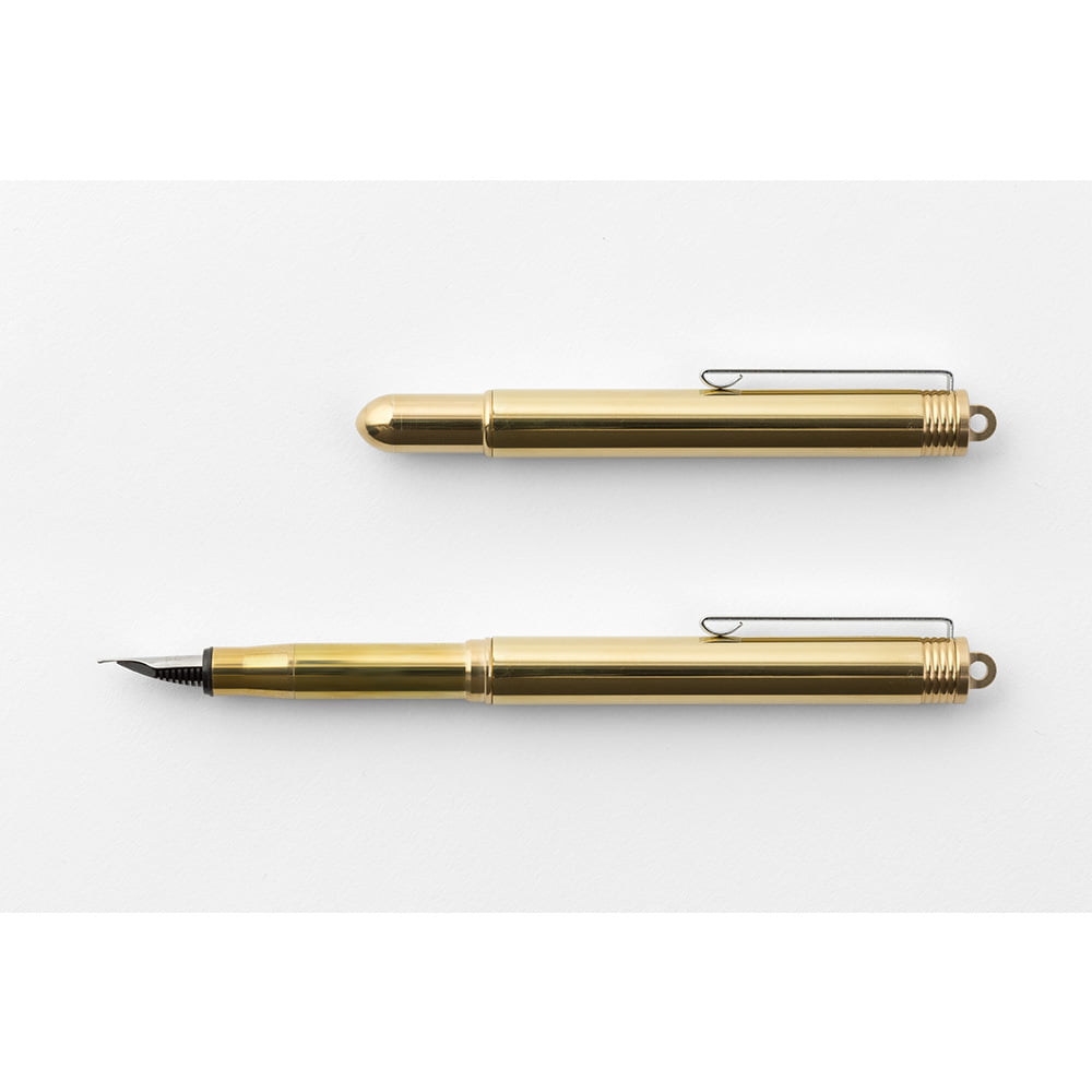 Traveler's Company Tinte TRC Cartrige for Brass Fountain & Rollerball Pen Black bei Nauli and Stories