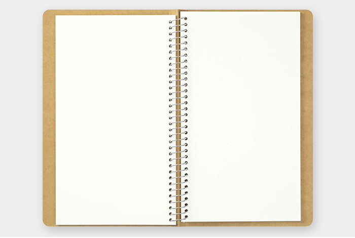 Traveler's Company Skizzenbuch TRC SPIRAL RING NOTEBOOK A5 Slim Water Color bei Nauli and Stories
