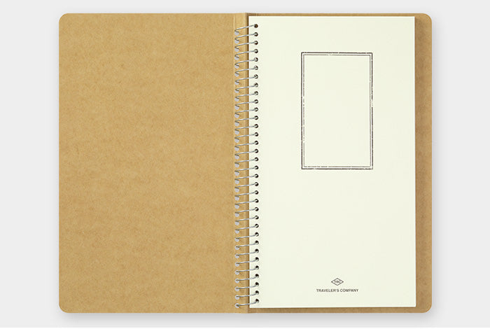Traveler's Company Skizzenbuch TRC SPIRAL RING NOTEBOOK A5 Slim Water Color bei Nauli and Stories