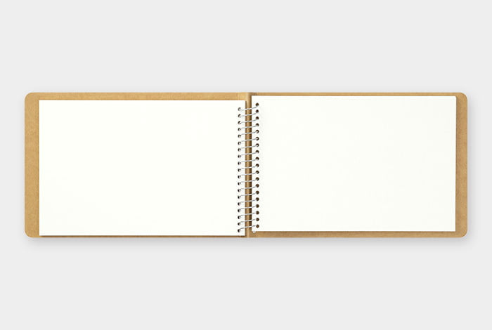 Traveler's Company Skizzenbuch TRC SPIRAL RING NOTEBOOK B6 Water Color bei Nauli and Stories