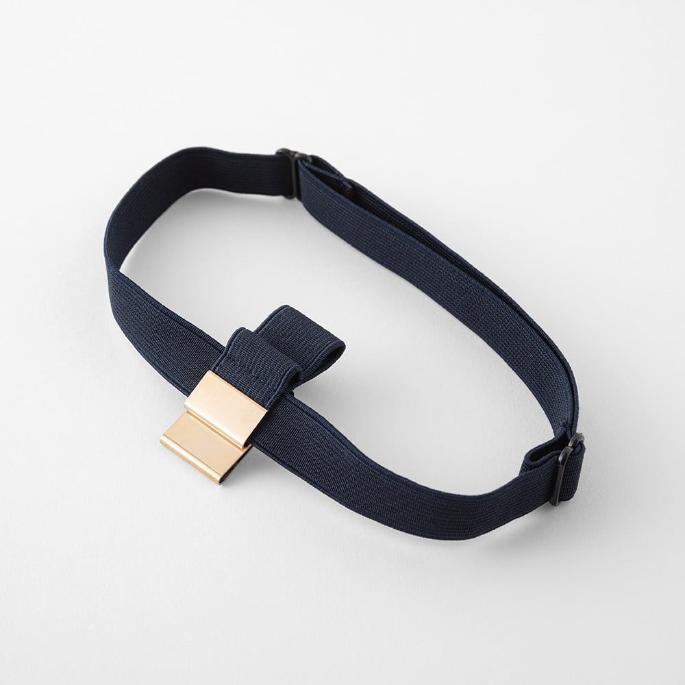 Traveler's Company Stiftehalter Penholder Band For B6 -A5 / Navy Blue bei Nauli and Stories