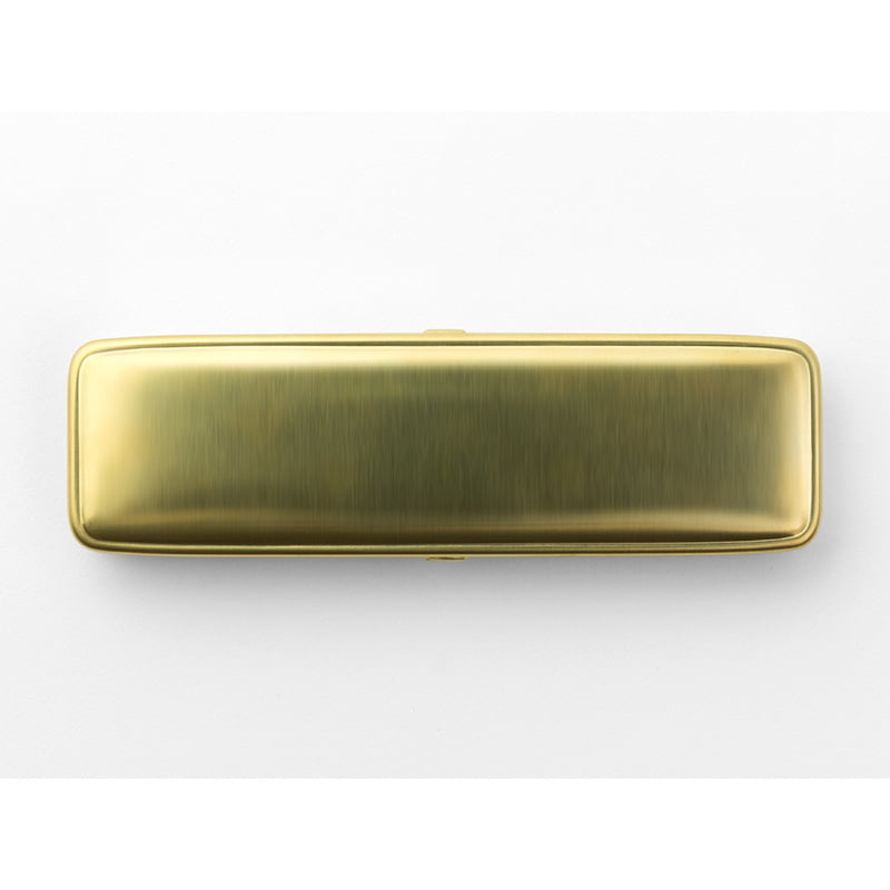 Traveler's Company Federmäppchen TRC Brass Pencase Solid Brass bei Nauli and Stories