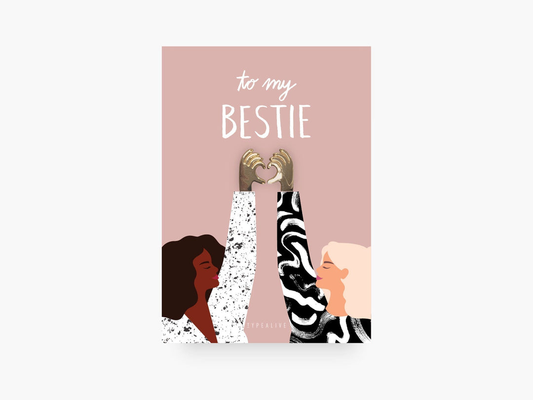 Typealive Pin Anstecknadeln BFF - Best Friends Forever bei Nauli and Stories