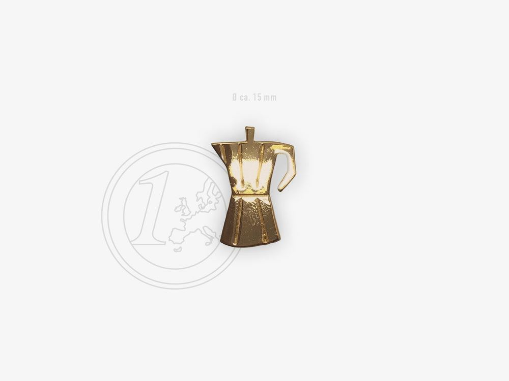Typealive Pin Anstecknadel Espressokocher für Coffeelover bei Nauli and Stories