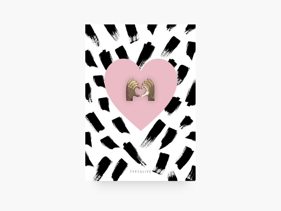 Typealive Pin Anstecknadeln Hände bei Nauli and Stories