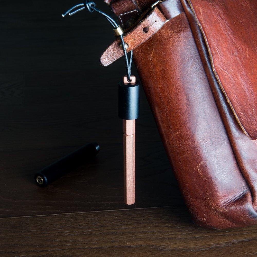 YStudio Füller Classic Revolve Portable Fountain Pen Kupfer bei Nauli and Stories
