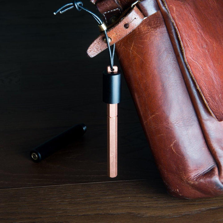 YStudio Füller Classic Revolve Portable Fountain Pen Kupfer bei Nauli and Stories