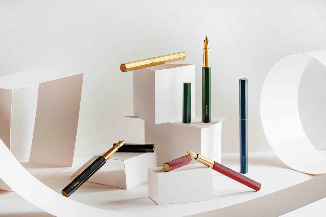YStudio Füller Classic Revolve Fountain Pen black bei Nauli and Stories