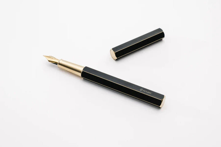 YStudio Füller Classic Revolve Fountain Pen black bei Nauli and Stories