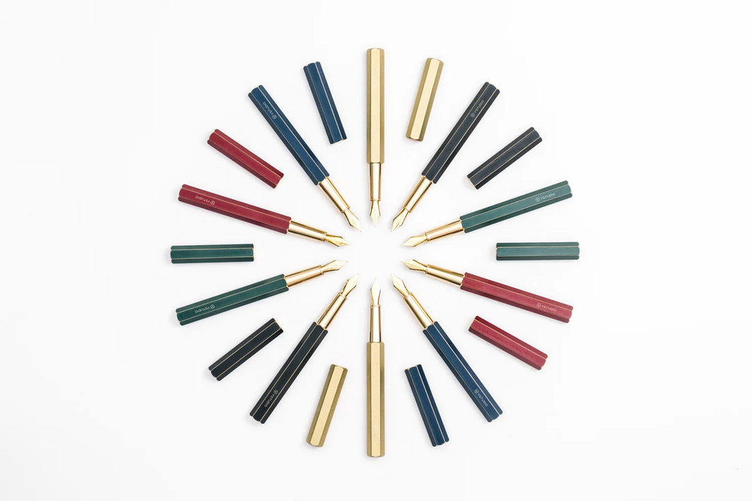 YStudio Füller Classic Revolve Fountain Pen black bei Nauli and Stories