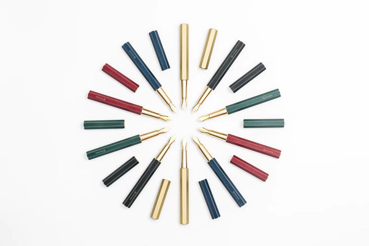 YStudio Füller Classic Revolve Fountain Pen black bei Nauli and Stories