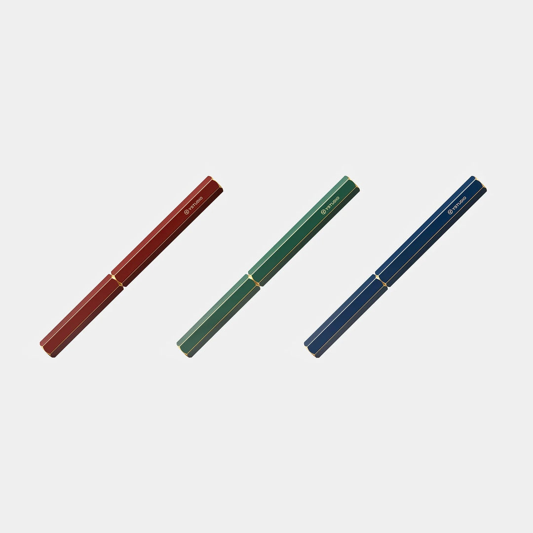 YStudio Füller Classic Revolve Fountain Pen blue - blau bei Nauli and Stories