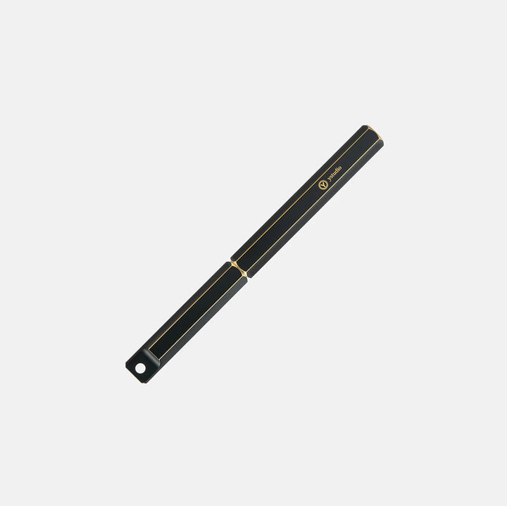 YStudio Füller Classic Revolve Portable Fountain Pen Black bei Nauli and Stories