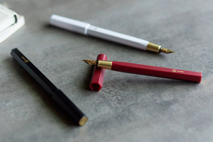 YStudio Füller Resin Fountain Pen - Füller - rot bei Nauli and Stories