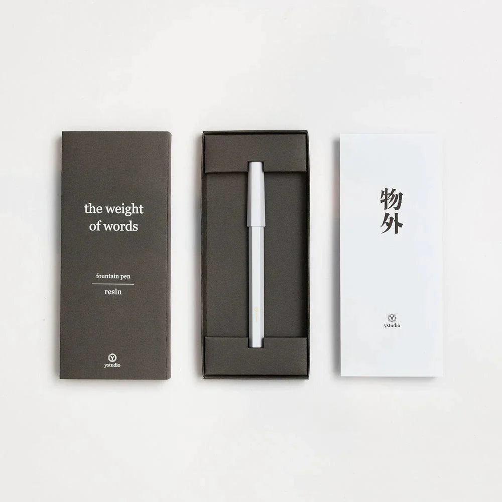 YStudio Füller Resin Fountain Pen - Füller - schwarz bei Nauli and Stories