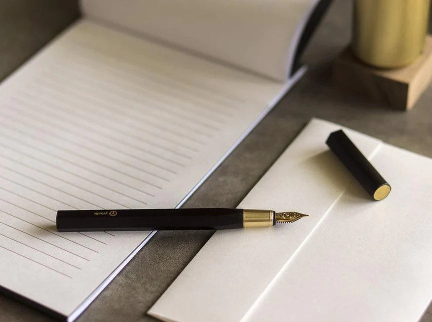 YStudio Füller Resin Fountain Pen - Füller - schwarz bei Nauli and Stories