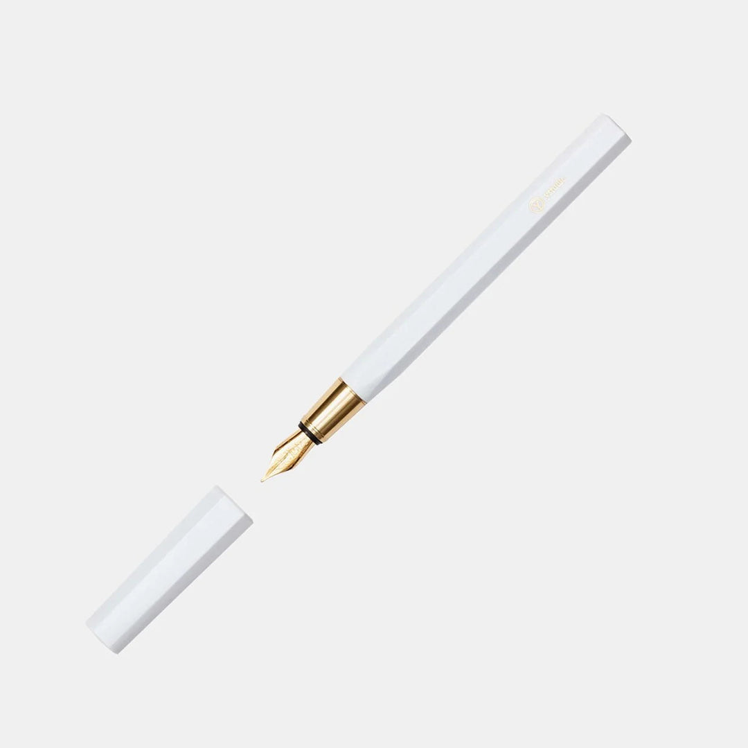 YStudio Füller Resin Fountain Pen - Füller - weiß bei Nauli and Stories