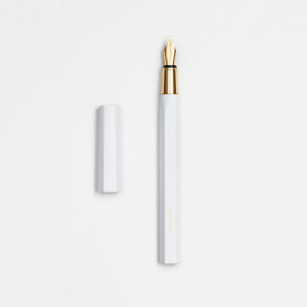 YStudio Füller Resin Fountain Pen - Füller - weiß bei Nauli and Stories