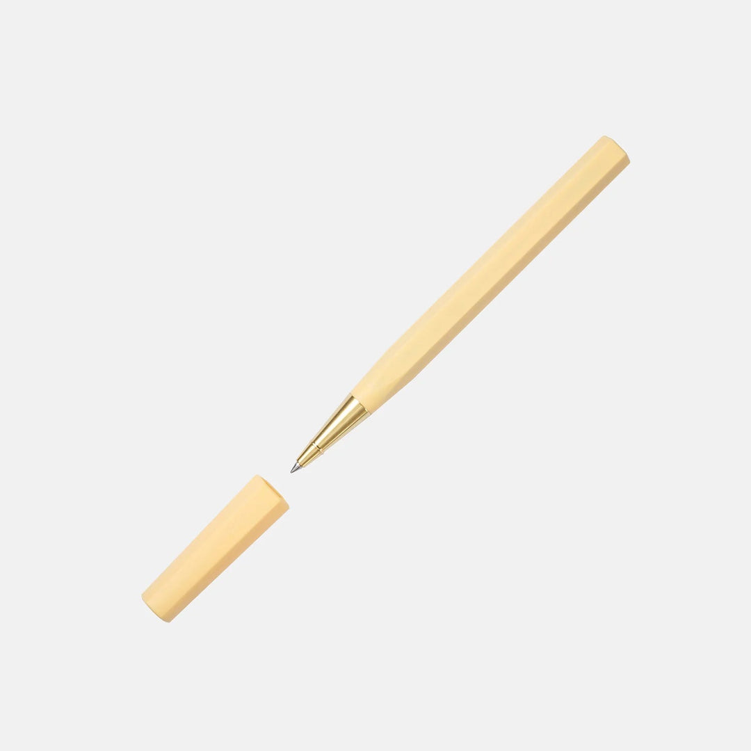 YStudio Kugelschreiber Glamour Evolve - Ocean Sustainable Rollerball Pen - Dawn Yellow bei Nauli and Stories