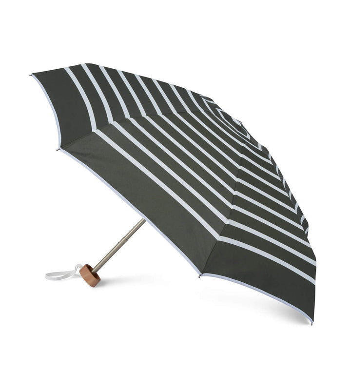 Anatole Paris Regenschirm Regenschirm gestreift - khaki bei Nauli and Stories