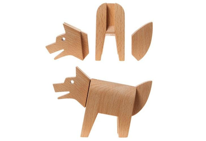 Areaware Holzspielzeug DoveTail Hund oder Pferd bei Nauli and Stories