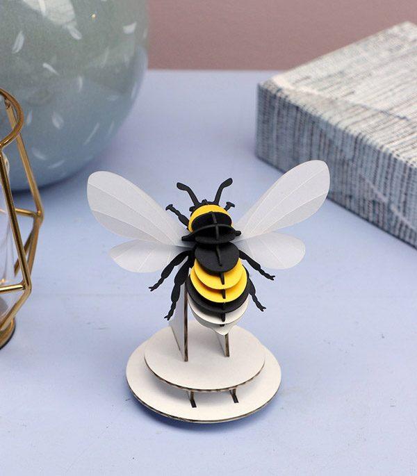 3D-Bastelset DIY-Set DIY - Bastel  - Set - Hummel bei Nauli and Stories