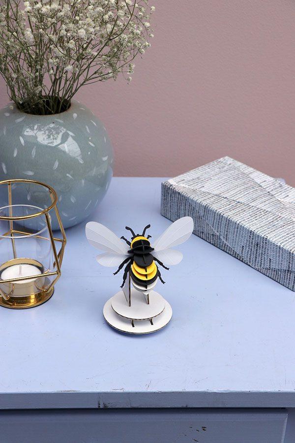 3D-Bastelset DIY-Set DIY - Bastel  - Set - Hummel bei Nauli and Stories