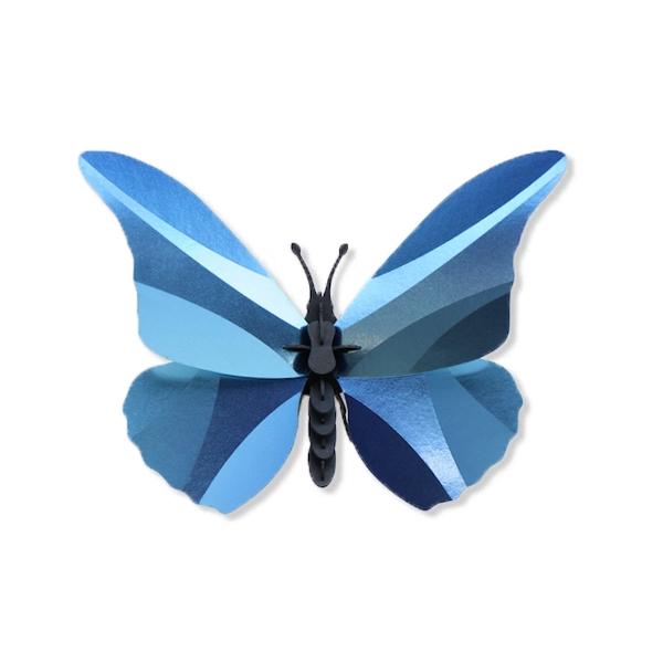 3D-Bastelset DIY-Set DIY - Bastelset - Morpho Schmetterling blau bei Nauli and Stories