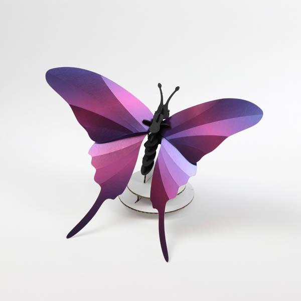 3D-Bastelset DIY-Set DIY - Bastelset - Swordtail pink bei Nauli and Stories
