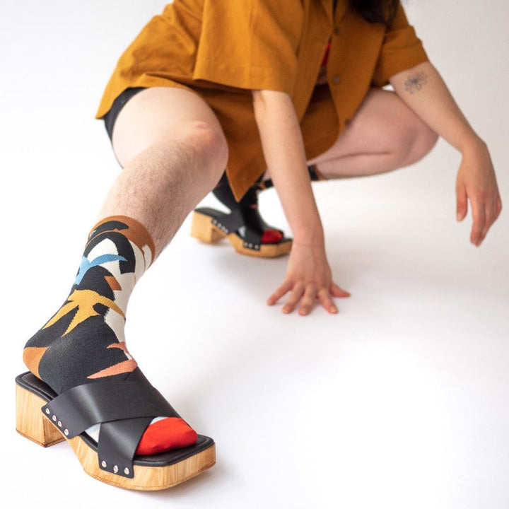 Bonne Maison Socken Socken Cutting Caramel von Bonne Maison bei Nauli and Stories