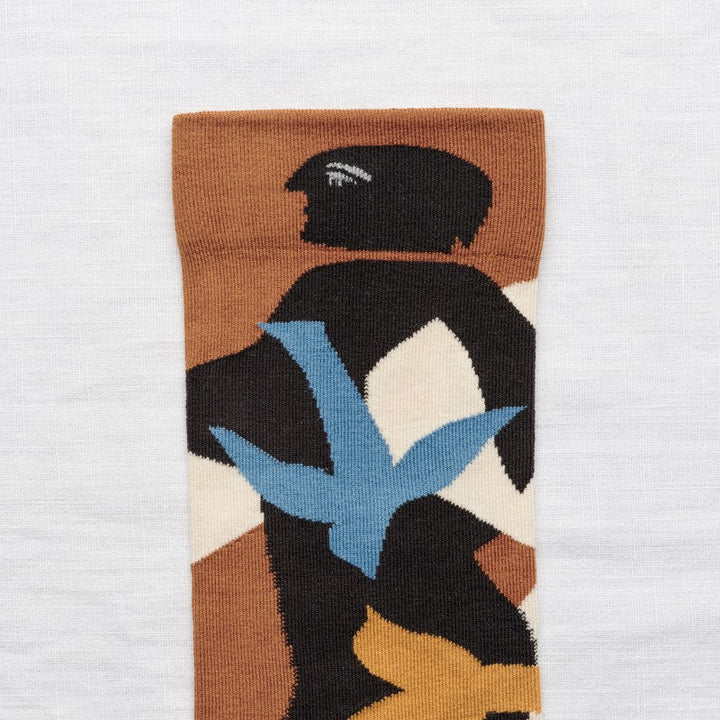 Bonne Maison Socken Socken Cutting Caramel von Bonne Maison bei Nauli and Stories