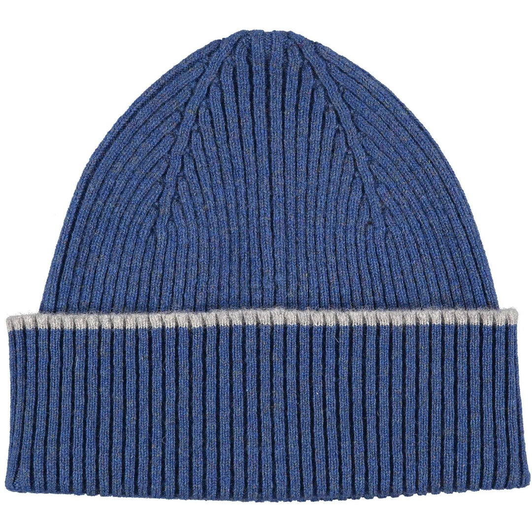 Catherine Tough Mütze Beanie aus Lammwolle blau