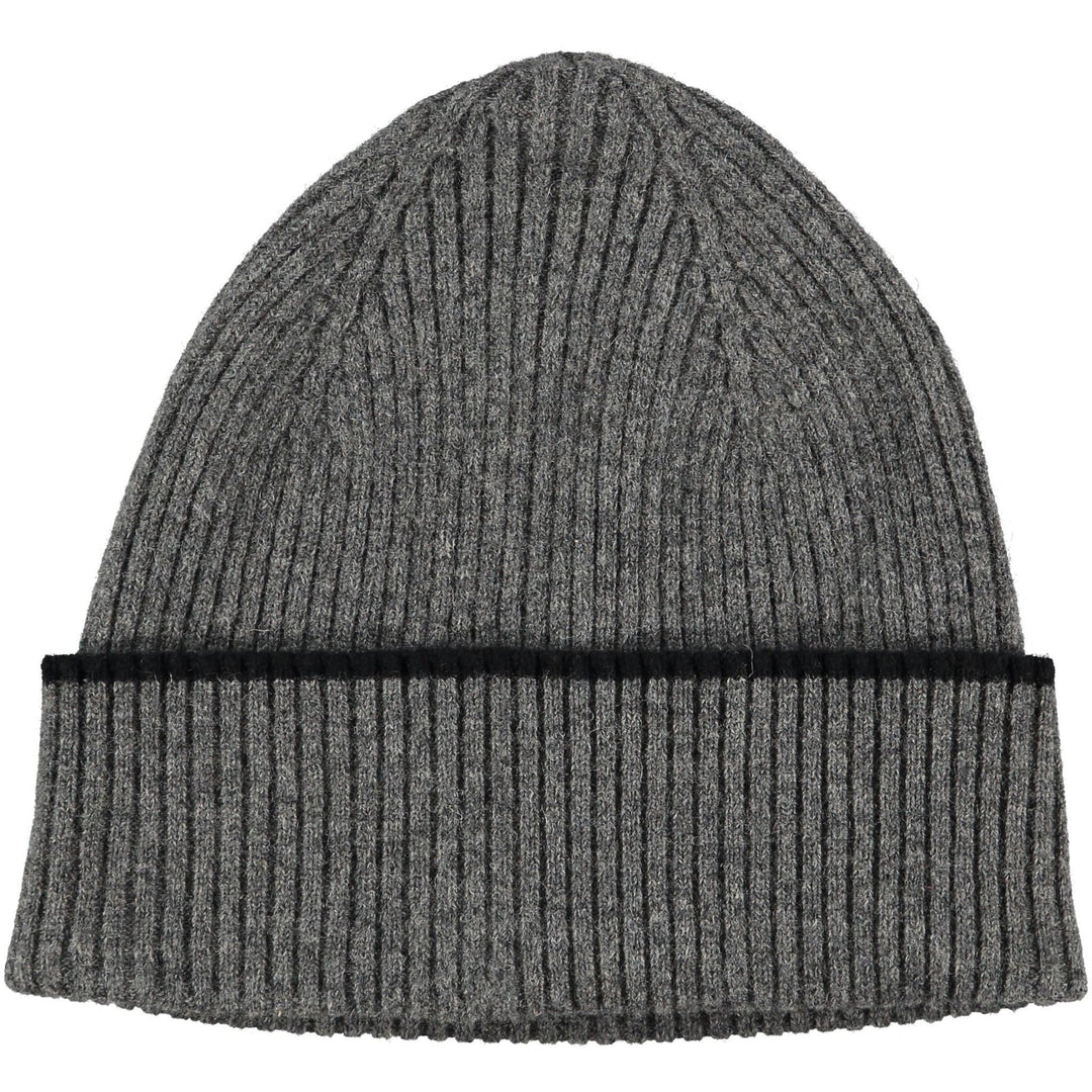 Catherine Tough Mütze Beanie aus Lammwolle grau