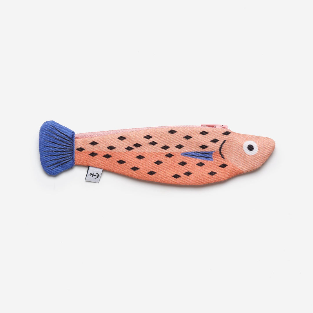 Don Fisher Täschchen Small Whiting Pink | Schlüsseltäschchen - Fisch bei Nauli and Stories