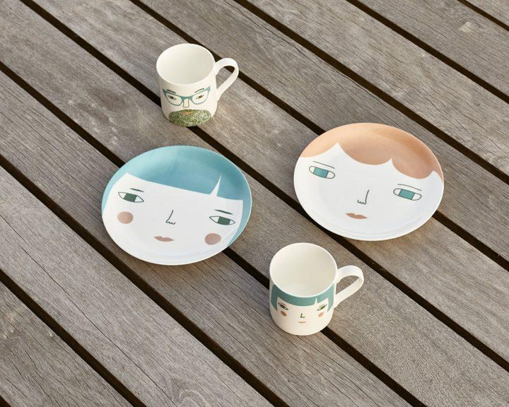 Donna Wilson Tassen & Becher Tasse Beardy Man bei Nauli and Stories