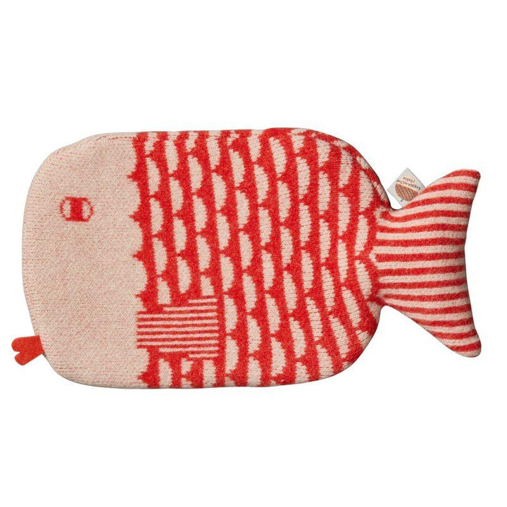 Donna Wilson Wärmflasche Wärmflasche roter Fisch | Donna Wilson bei Nauli and Stories