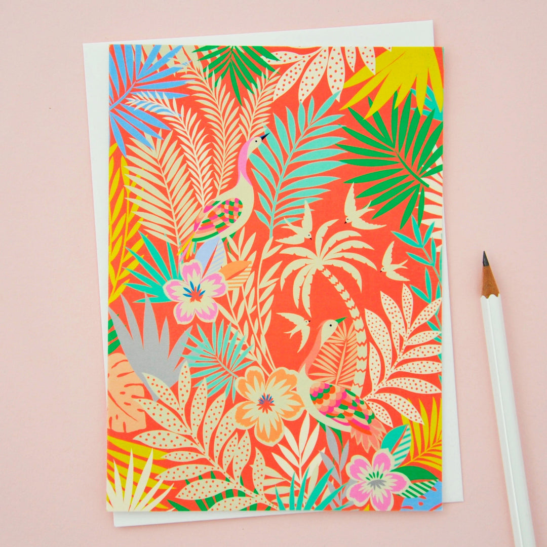 Elvira van Vredenburgh Grußkarten Grußkarte - Tropicana