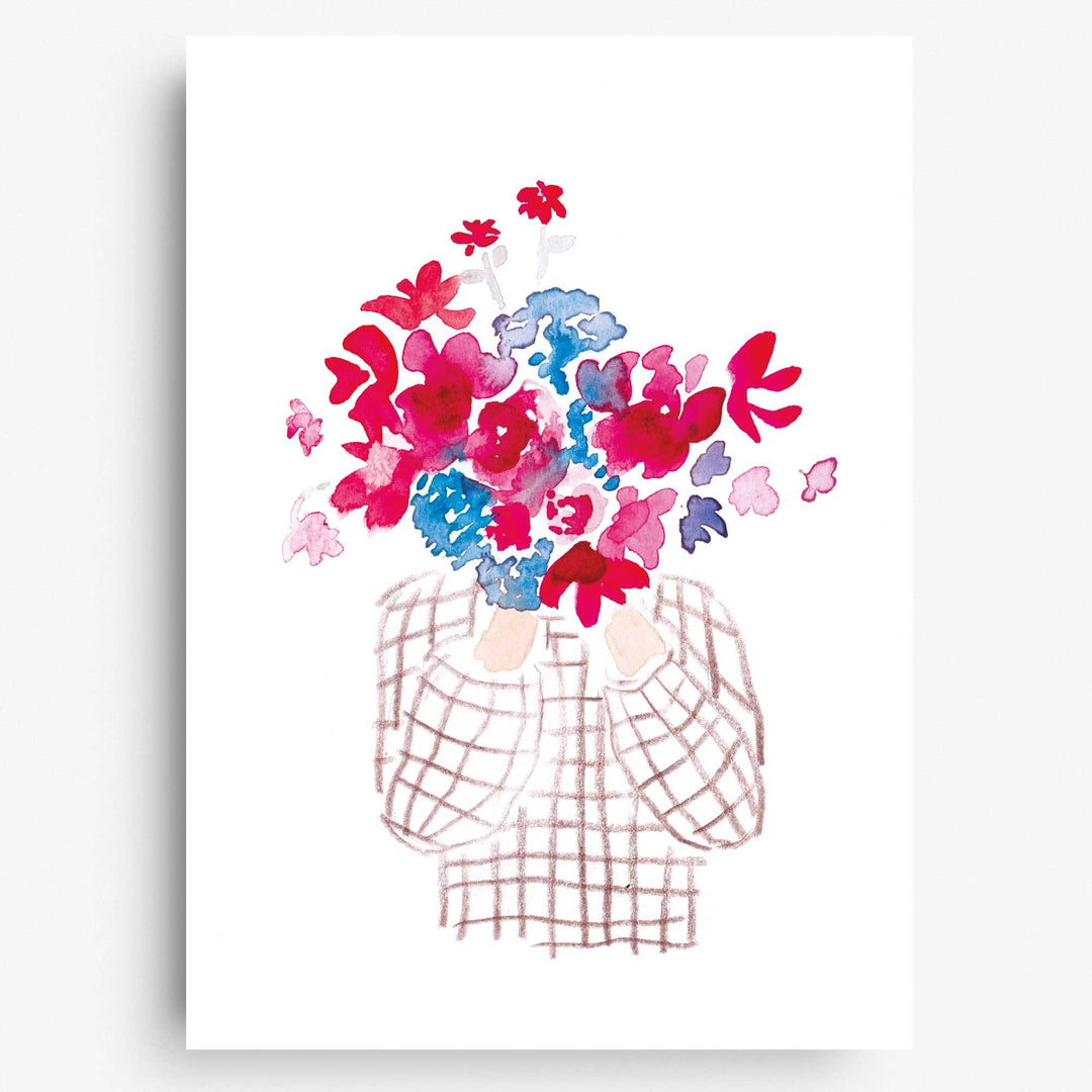 Farina Kuklinski Poster Flowergirl 2 - Poster DIN A4