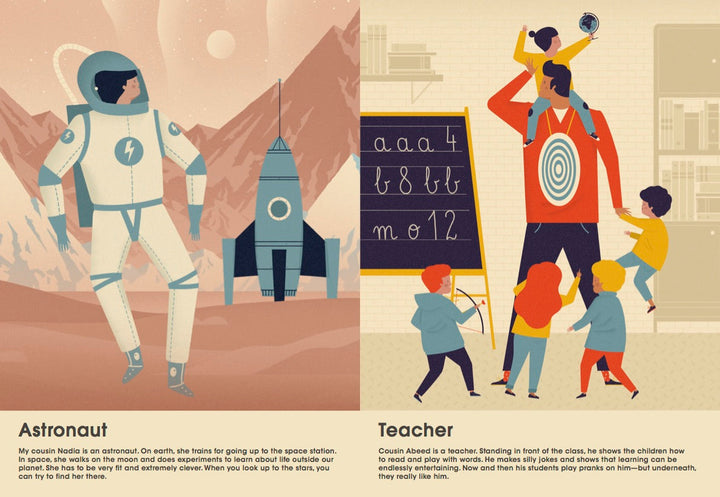 Gestalten Buch What Do Grown-Ups Do All Day? - englisches Kinderbuch bei Nauli and Stories