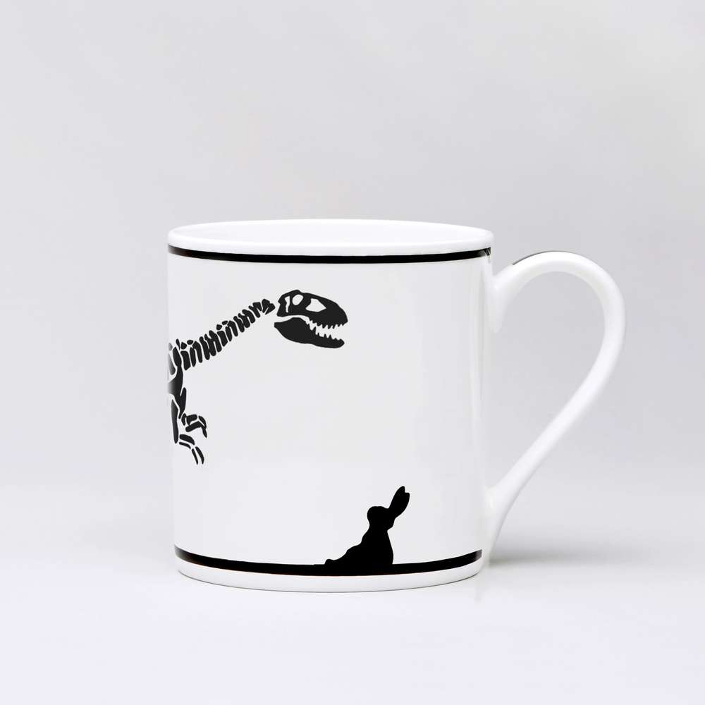 HAM by Jo Ham Tassen & Becher Hasen Tasse - Häschen mit Dinosaurier bei Nauli and Stories