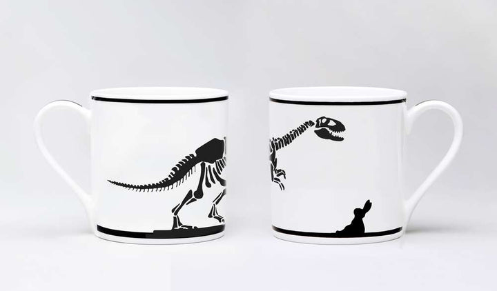 HAM by Jo Ham Tassen & Becher Hasen Tasse - Häschen mit Dinosaurier