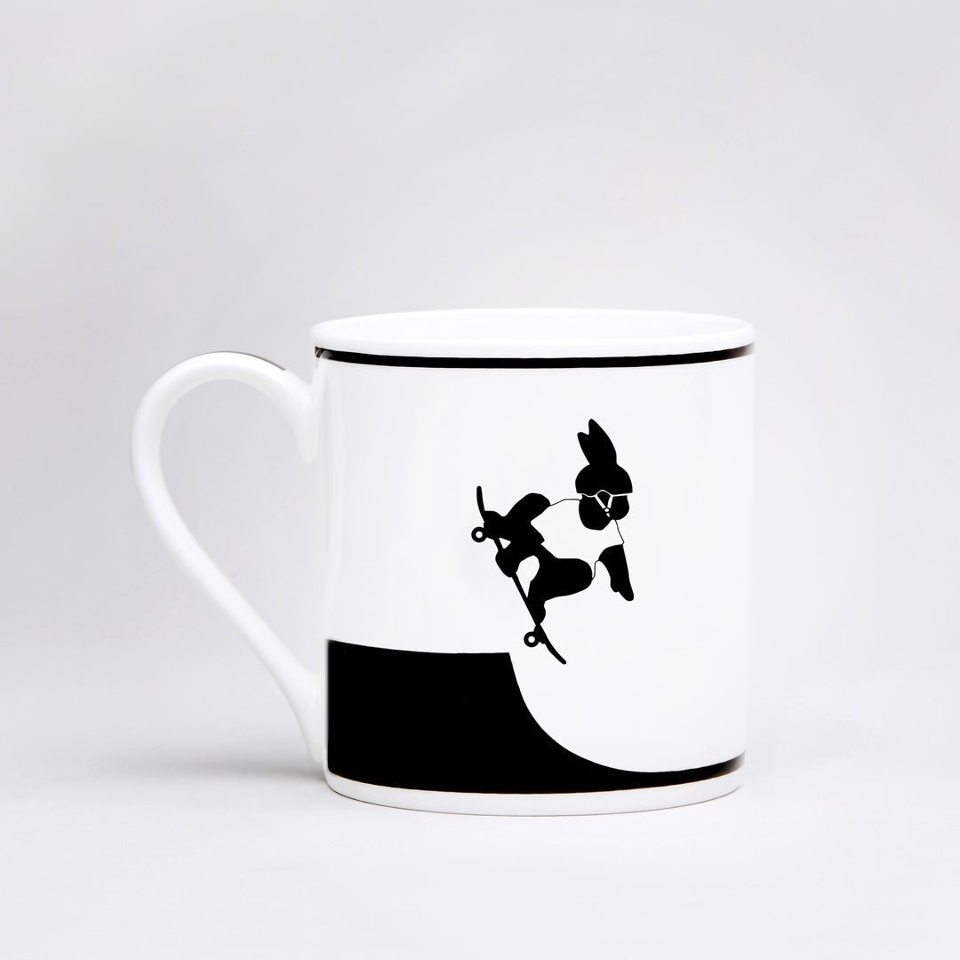 HAM by Jo Ham Tassen & Becher Skateboard fahrender Hase - Tasse bei Nauli and Stories