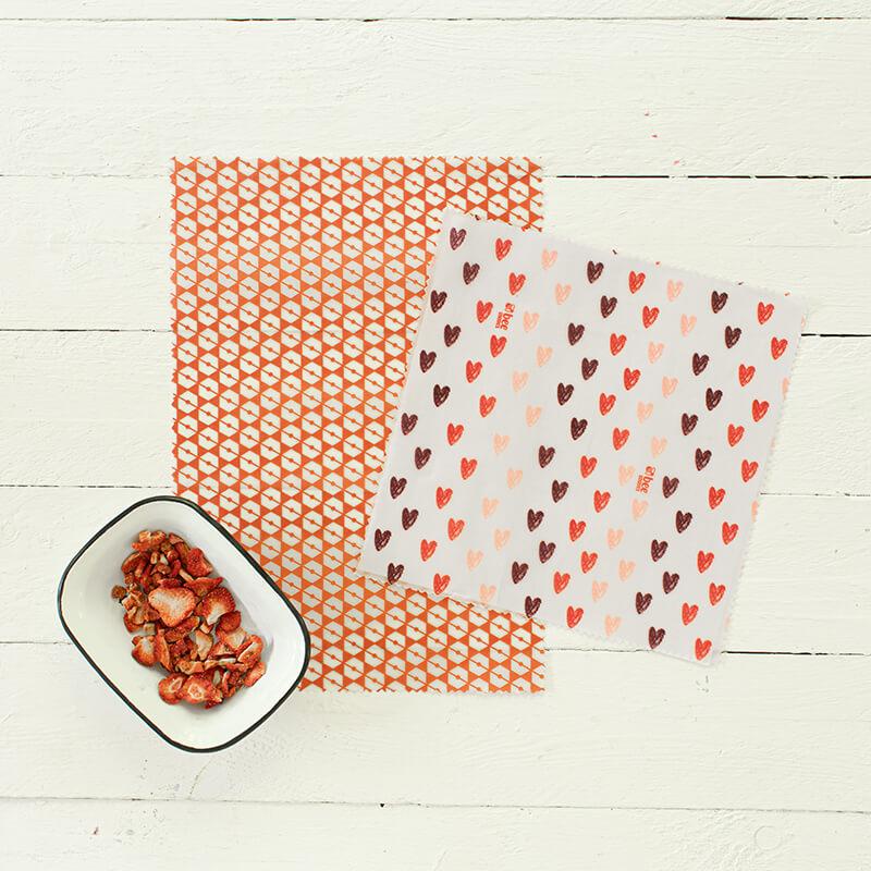 helloGreen Bienenwachstuch BeeGoodies 2er-Set bei Nauli and Stories