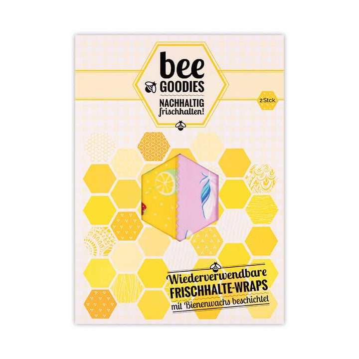 helloGreen Bienenwachstuch BeeGoodies 2er-Set bei Nauli and Stories