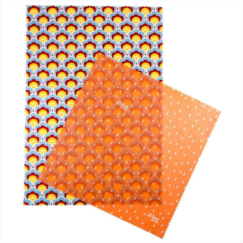 helloGreen Bienenwachstuch BeeGoodies 2er-Set bei Nauli and Stories