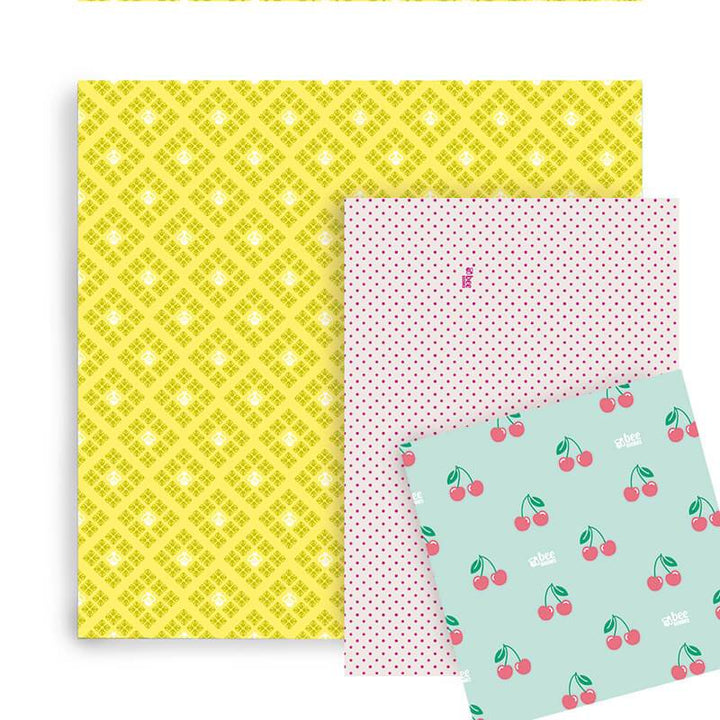 helloGreen Bienenwachstuch BeeGoodies Family Pack bei Nauli and Stories
