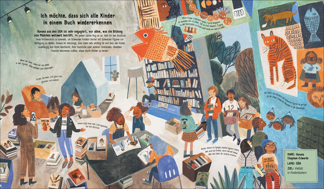 Insel Verlag Bilderbuch Die Zukunft gehört uns - Bilderbuch bei Nauli and Stories