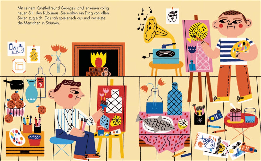 Insel Verlag Bilderbuch Little People, Big Dreams auf Deutsch: Pablo Picasso bei Nauli and Stories