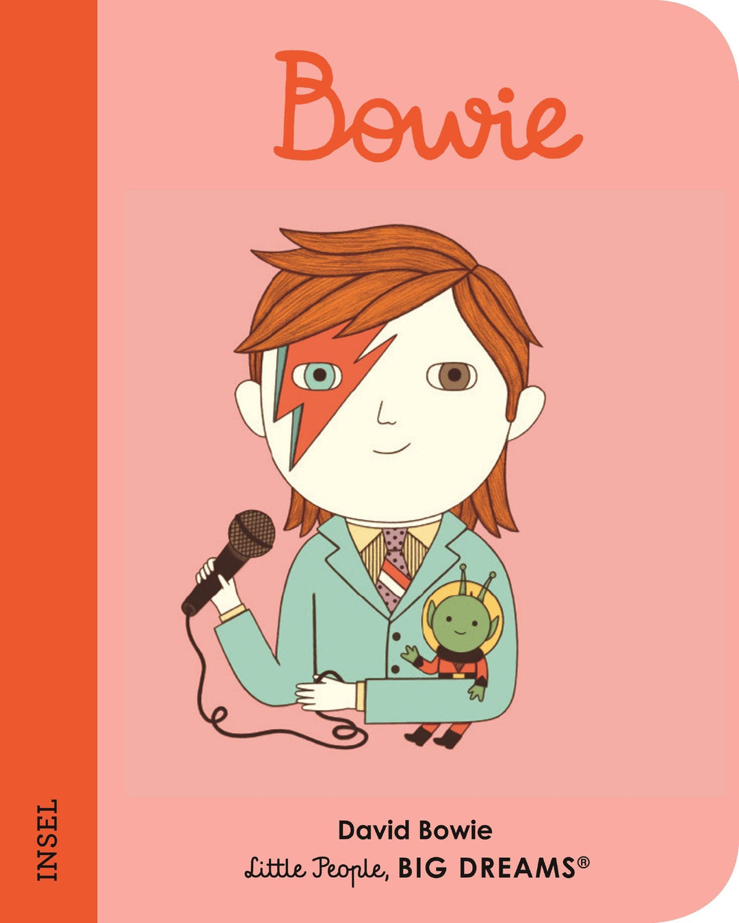 Insel Verlag Bilderbuch Little People, Big Dreams. Mini. auf Deutsch: David bowie - Pappbilderbuch bei Nauli and Stories